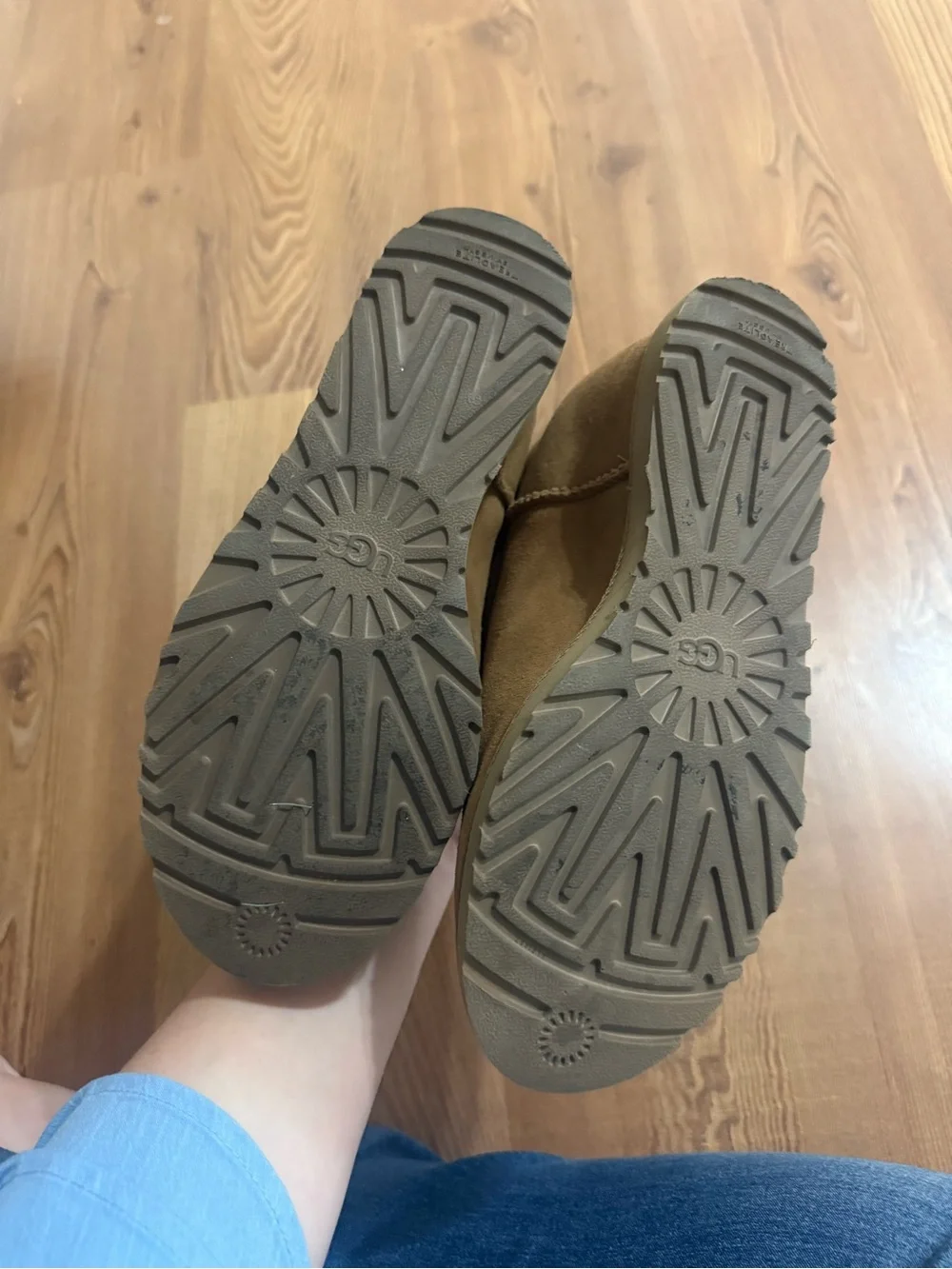 UGG suede heeled